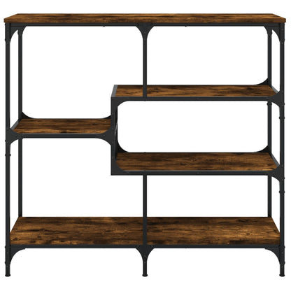 Avlastningsbord Konsollbord Røkt Eik 103x32x95 cm