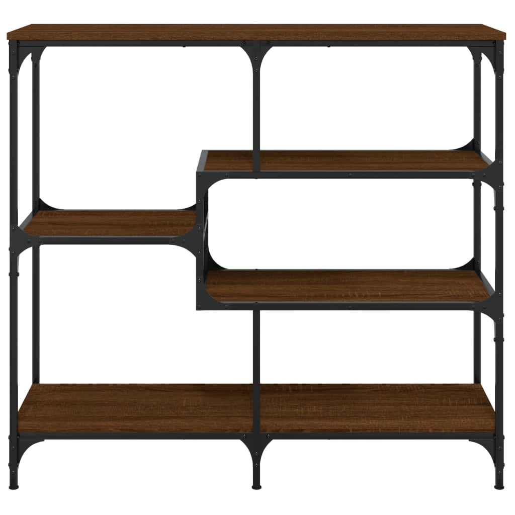 Avlastningsbord konsollbord Brun Eik 103x32x95 cm
