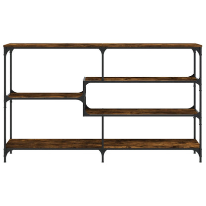 Avlastningsbord Konsollbord Røkt Eik 160x32x95 cm
