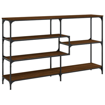 Avlastningsbord Konsollbord Brun Eik 160x32x95 cm