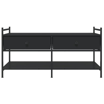 Salongbord Sofabord Svart 99x50x50 cm