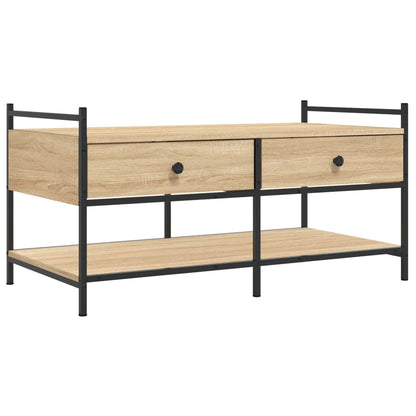 Salongbord Sofabord Sonoma Eik 99x50x50 cm