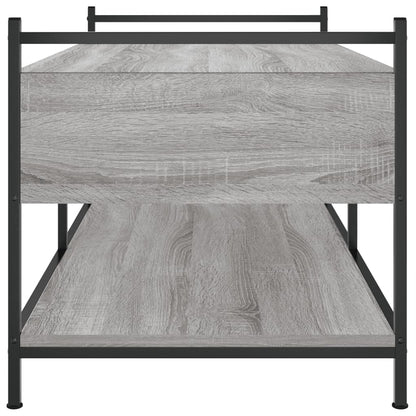 Salongbord Sofabord Sonoma Grå 99x50x50 cm