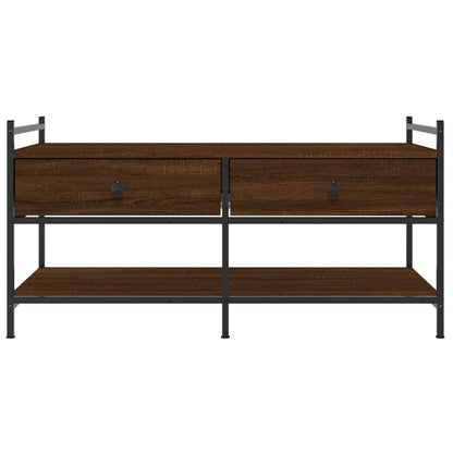 Salongbord Sofabord Brun Eik 99x50x50 cm
