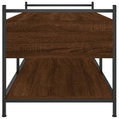 Salongbord Sofabord Brun Eik 99x50x50 cm