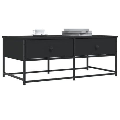 Salongbord Sofabord Svart 100x51x40 cm