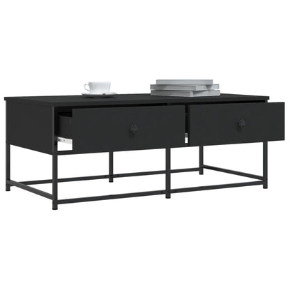 Salongbord Sofabord Svart 100x51x40 cm