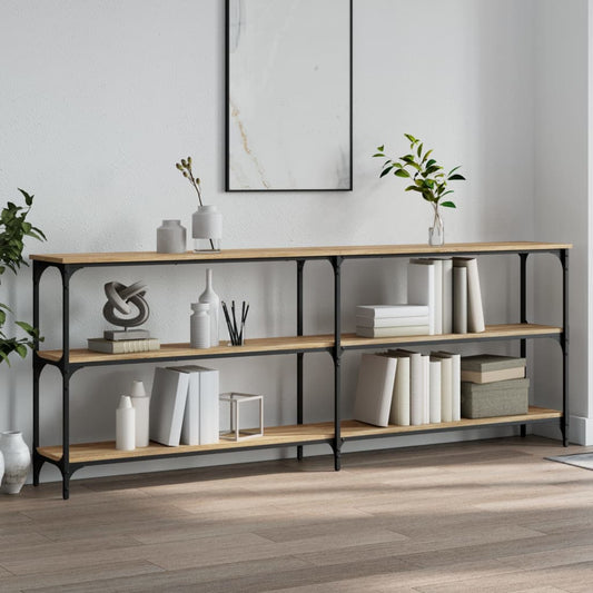 Avlastningsbord Konsollbord Sonoma Eik 200x29x75 cm