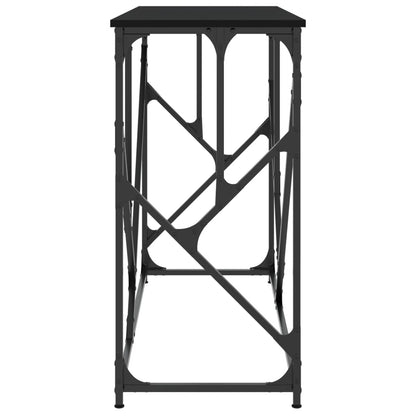 Avlastningsbord Konsollbord Svart 100x40x80 cm