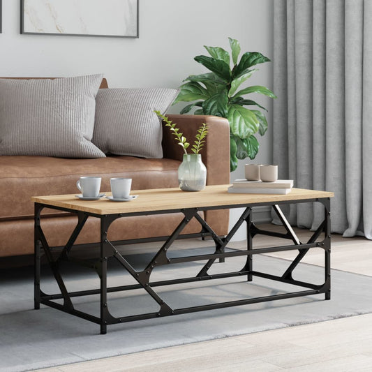 Salongbord Sofabord Sonoma Eik 100x50x40 cm