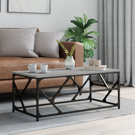 Salongbord Sofabord Sonoma Grå 100x50x40 cm
