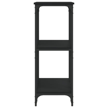 Avlastningsbord Konsollbord Svart 102x35x90 cm