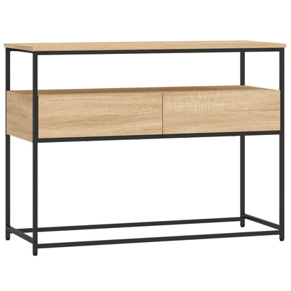 Avlastningsbord Konsollbord Sonoma Eik 100x40x75 cm