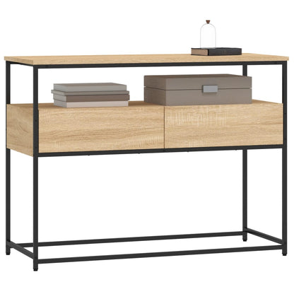 Avlastningsbord Konsollbord Sonoma Eik 100x40x75 cm