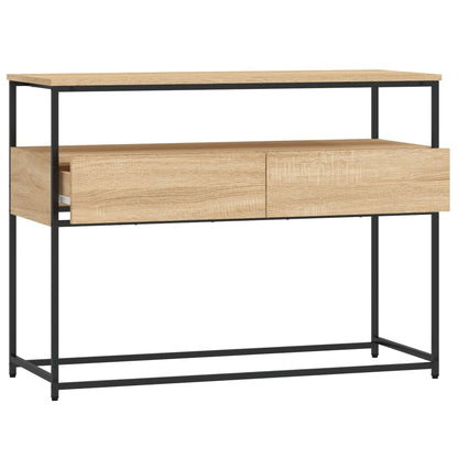 Avlastningsbord Konsollbord Sonoma Eik 100x40x75 cm