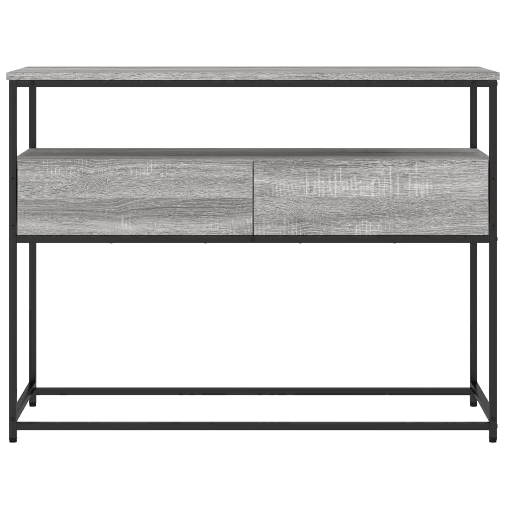 Avlastningsbord konsollbord Sonoma Grå 100x40x75 cm
