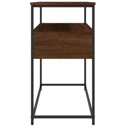 Avlastningsbord konsollbord Brun Eik 100x40x75 cm