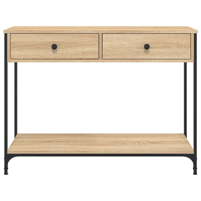 Avlastningsbord konsollbord Sonoma Eik 100x34,5x75 cm