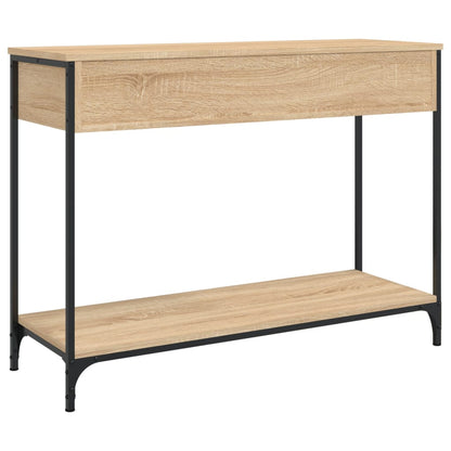 Avlastningsbord konsollbord Sonoma Eik 100x34,5x75 cm