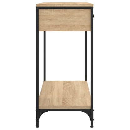 Avlastningsbord Konsollbord Sonoma Eik 75x34,5x75 cm