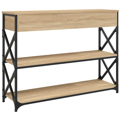 Avlastningsbord Konsollbord Sonoma Eik 100x28x75 cm