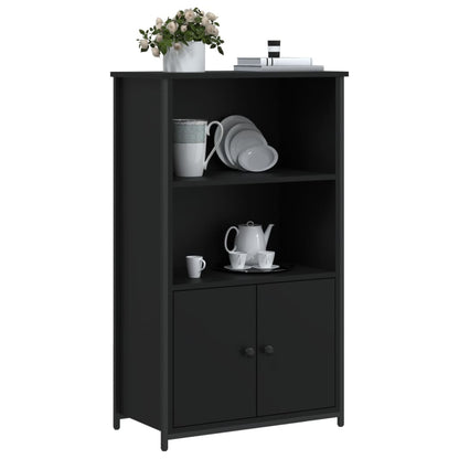 Skap Svart 62x32x103,5 cm