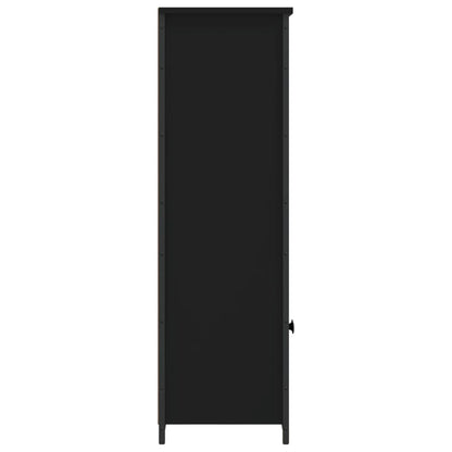 Skap Svart 62x32x103,5 cm