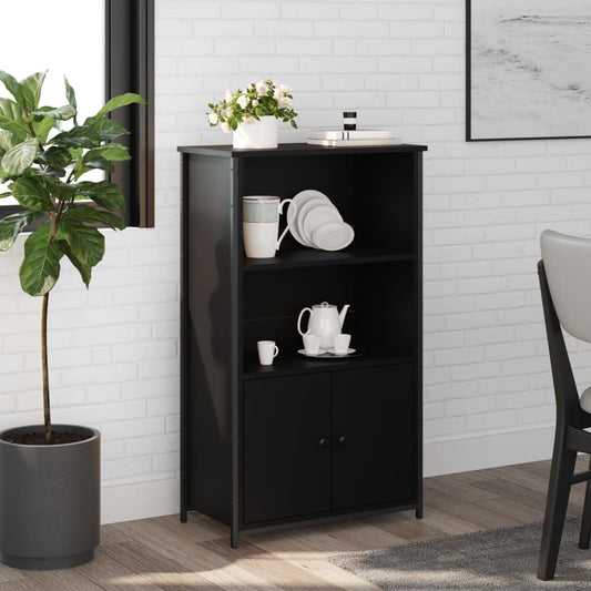 Skap Svart 62x32x103,5 cm