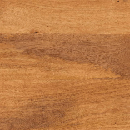 Baderomsskap Brun Svart 38x33,5x160 cm heltre mango