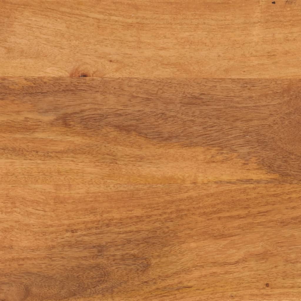TV-Møbel Svart TV-benk Brun 90x33,5x75 cm heltre mango