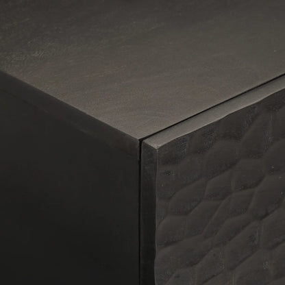 Salongbord Sofabord Svart 100x54x40 cm heltre mango