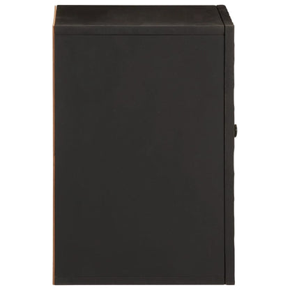 Baderomsskap Veggmontert 38x33x48 cm heltre mango