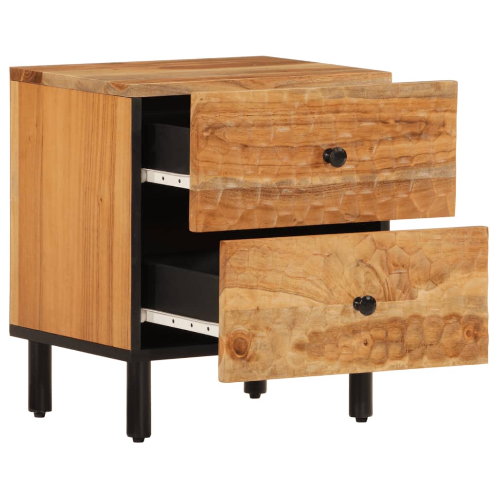 Nattbord Sengbord Tre Heltre Akasietre 40x33x46 cm