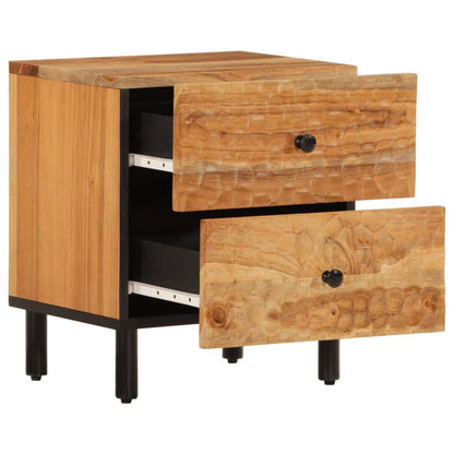 Nattbord Sengbord Tre Heltre Akasietre 40x33x46 cm