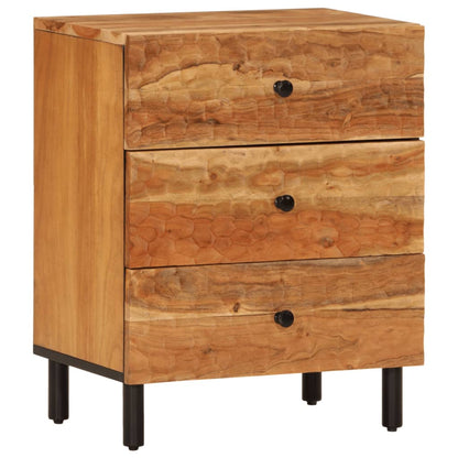 Nattbord Sengbord Tre 50x33x60 cm heltre akasie