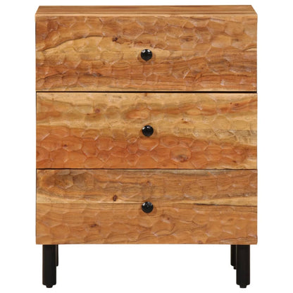 Nattbord Sengbord Tre 50x33x60 cm heltre akasie