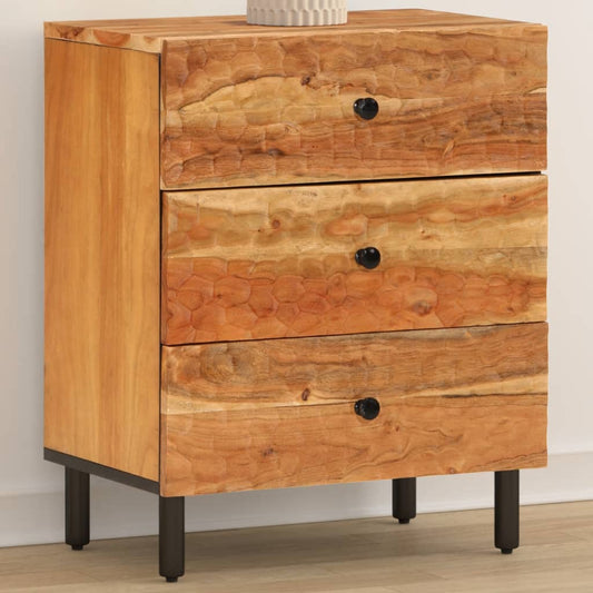 Nattbord Sengbord Tre 50x33x60 cm heltre akasie