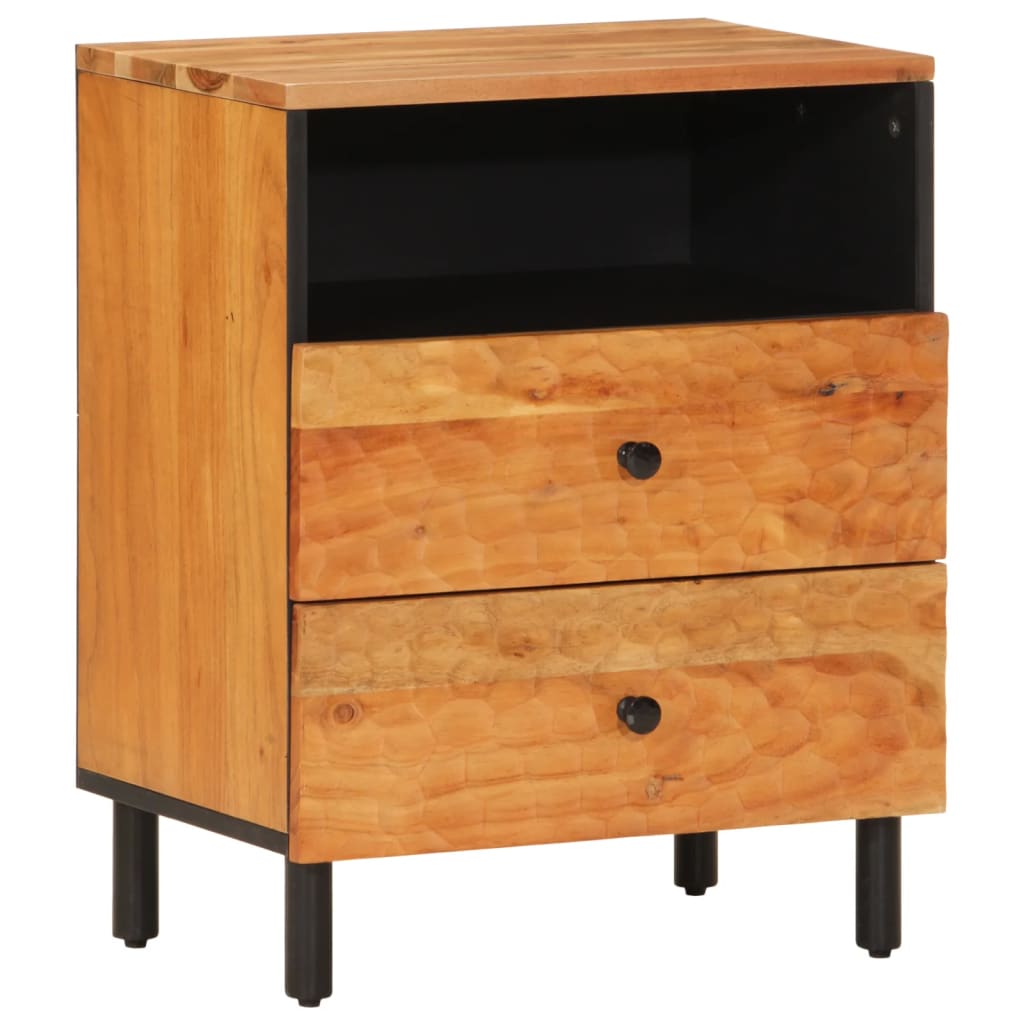 Nattbord Sengbord Tre Heltre Akasietre 50x33x60 cm
