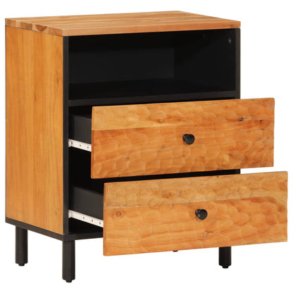 Nattbord Sengbord Tre Heltre Akasietre 50x33x60 cm