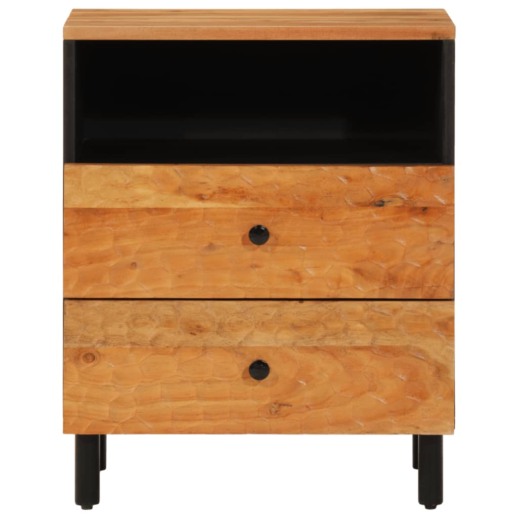 Nattbord Sengbord Tre Heltre Akasietre 50x33x60 cm