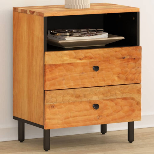 Nattbord Sengbord Tre Heltre Akasietre 50x33x60 cm