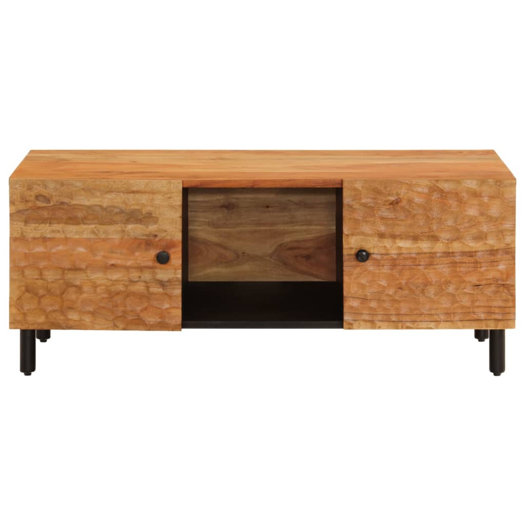 Salongbord Sofabord Tre heltre akasie 100x54x40 cm