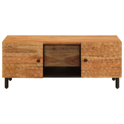 Salongbord Sofabord Tre heltre akasie 100x54x40 cm