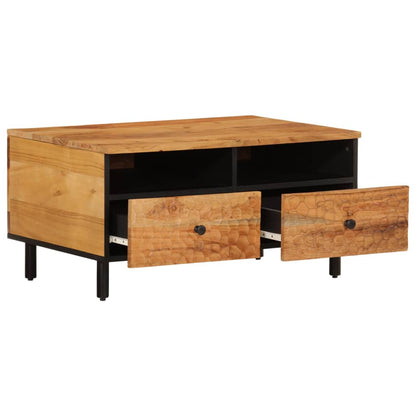 Salongbord Sofabord Tre heltre akasie 80x54x40 cm