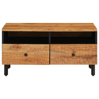 Salongbord Sofabord Tre heltre akasie 80x54x40 cm