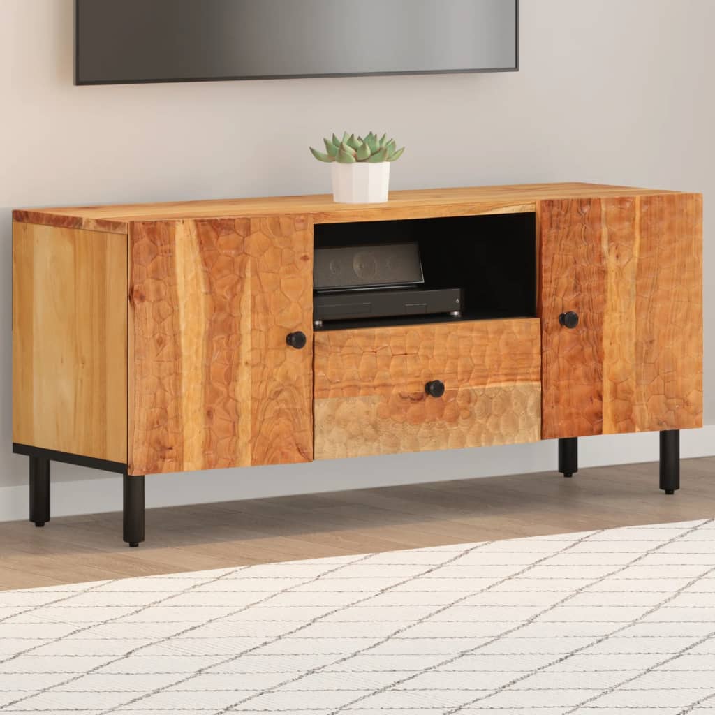 TV-Møbel Tre TV-benk heltre akasie 105x33x46 cm