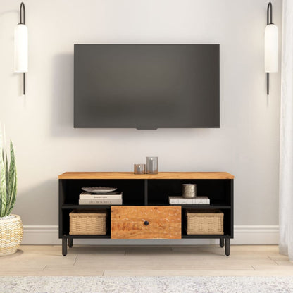 TV-Møbel Tre TV-benk heltre akasie 100x33x46 cm