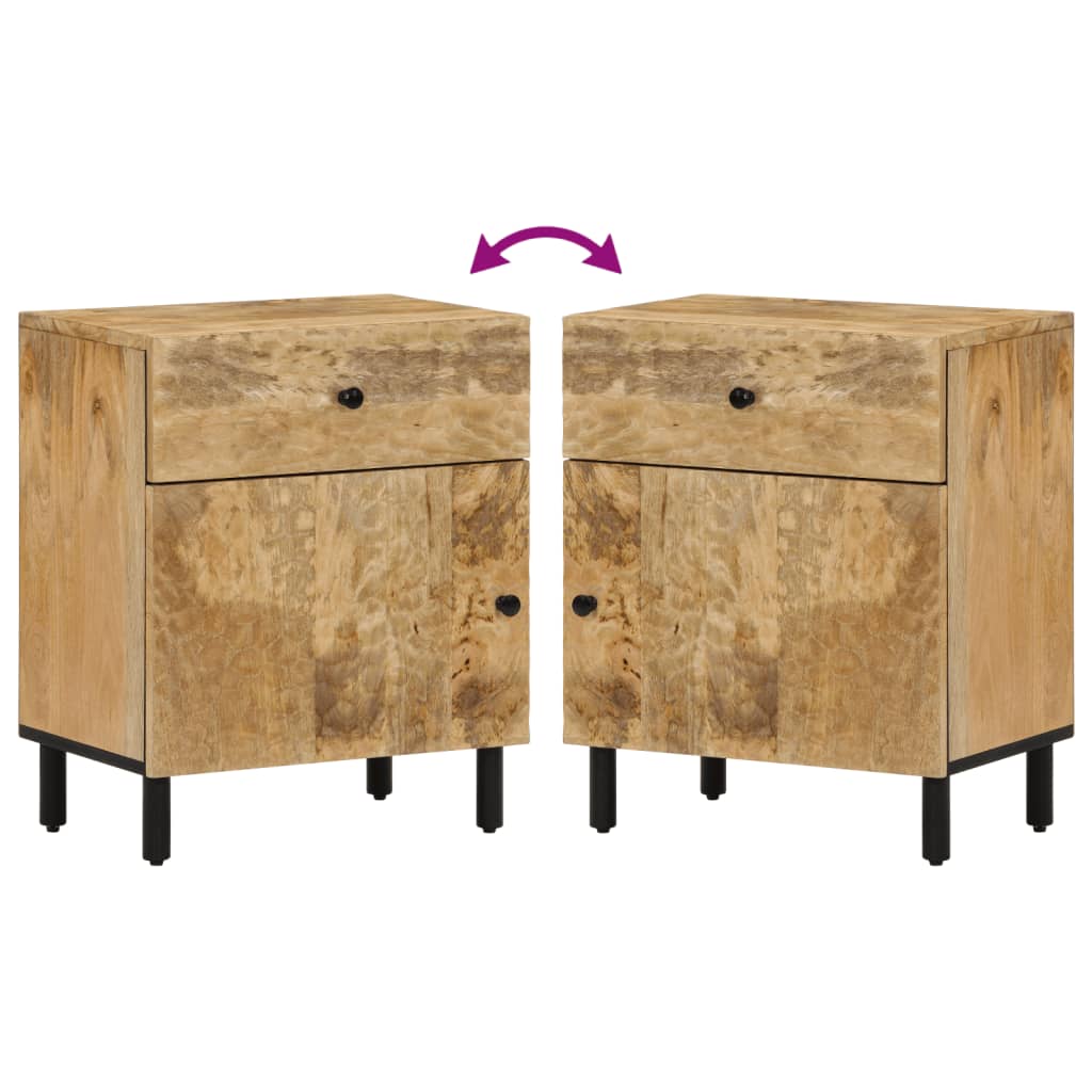 Nattbord Sengbord Tre heltre mangotre 50x33x60 cm