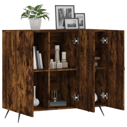 Kommode Røkt Eik 90x34x80 cm