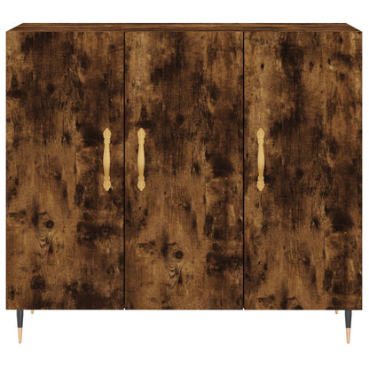 Kommode Røkt Eik 90x34x80 cm